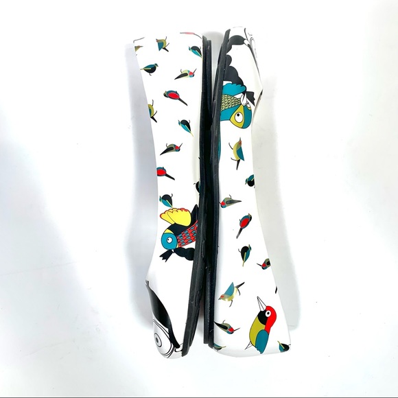 Marc by Marc Jacobs White Multicolored Bird Flats Size 40 (U.S. 10) - Picture 10 of 10